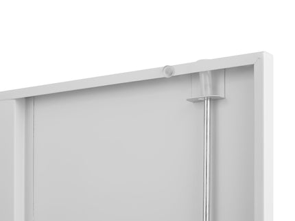 2 Door File Cabinet With Lock, 4 Adjustable Shelves, Heavy-Duty