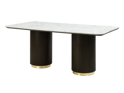Clayten - Engineered Marble Top Dining Table - Marble