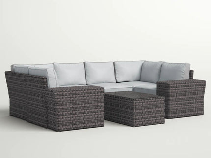 Stylish Wicker Patio Set Table