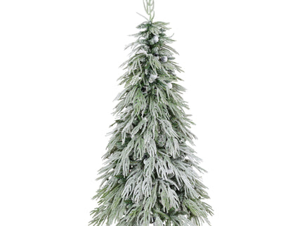 Snow Flocked Christmas Tree With LED Lights