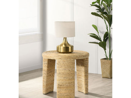 Huxton - Round End Table - Natural