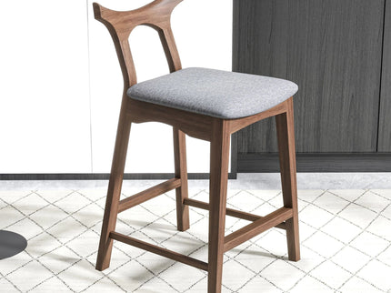Hester - Upholstered, Square Bar Chair (Set of 2)