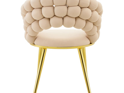 Puffy Bubble, Ball Chain Chairs For Dining Room (Set of 2)