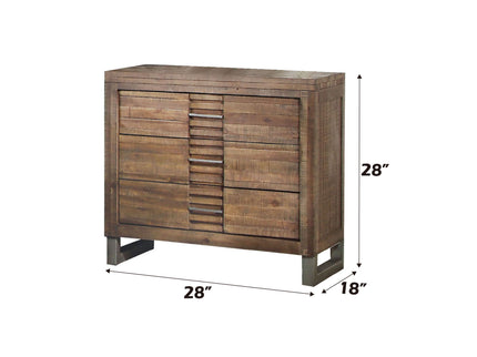 Andria - Reclaimed Nightstand - Oak