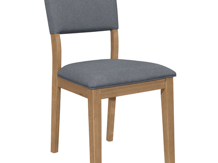 Topeka - Upholstered Dining Side Chair (Set of 2) - Brown