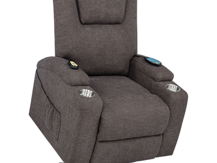 Power Lift Massage Recliner With Heat And Remote Control
