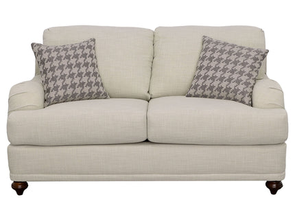 Anderson - 2 Piece Cushion Back Living Room Set - Gray