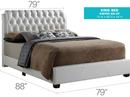 Tufted Upholstered Bed