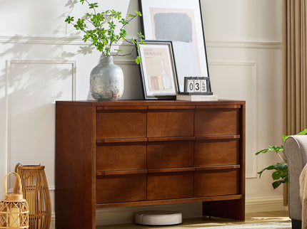 Sideboard Buffet Cabinet With Storage, 2 Doors 3 Drawers