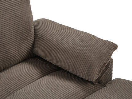 Modern U-Shaped Sectional Sofa With Storage Ottomans