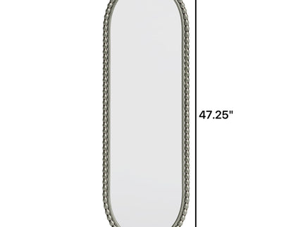 Oval Retro Mirror, Wall Hanging Mirror For Living Room