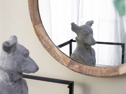 Transitional Decor Style Wall Mirror Decor With Frame For Bathroom