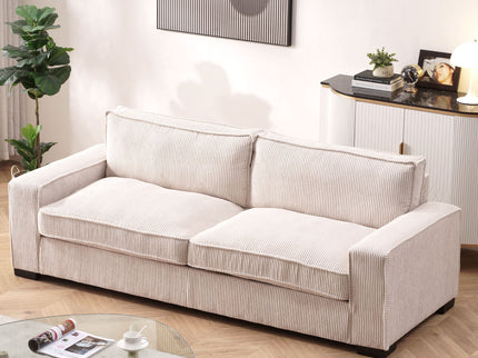 Luxe - Sofa With Sleek Design, Spacious And Comfortable 3 Seater Couch