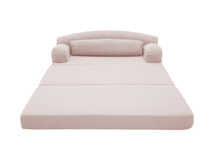 2 Seater Sofa Bed, Compact Foldable Floor Couch