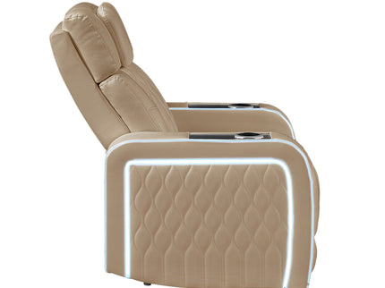 Electra - Power Reclining Set With Power Headrests, Massage And LED Lighting