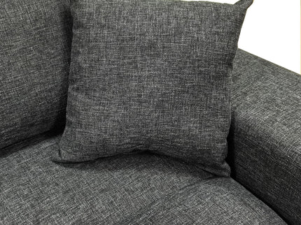Sectional Sofa With 2 Ottomans And Toss Pillows