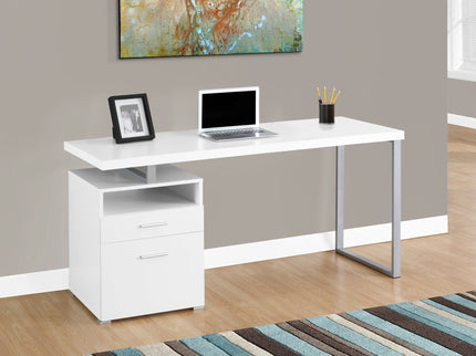 Computer Desk For Home Office, Laptop, Left Right Set - Up, Storage Drawers, Contemporary & Modern