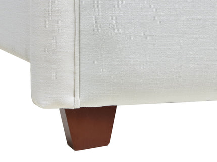 Carmen - Upholstered Wingback Panel Bed Frame