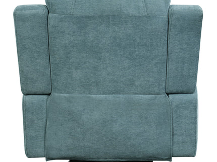 Upholstered Manual Recliner Chair With 3 Adjustable Backrest Positions