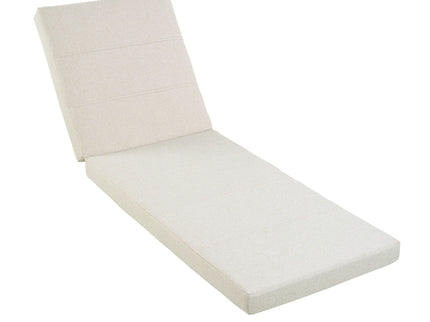 Outdoor Chaise Lounge Cushion Only, Water-Resistant Patio Lounge Chair Cushion With Removable Cover