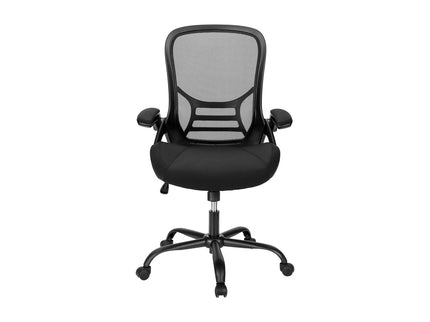 Office Chair With Adjustable Height For Workspaces - Black