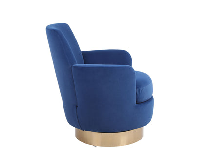 Teddy Swivel Barrel Chair, Swivel Accent Chairs Armchair For Living Room