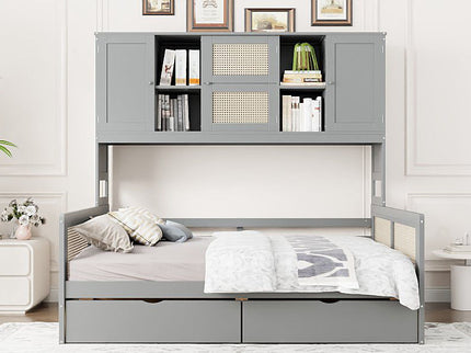 Daybed And All In One Cabinet And Shelf