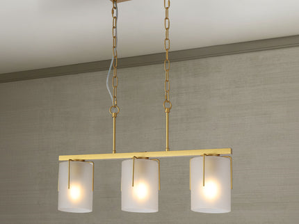 Adjustable Cylindrical Pendant Light