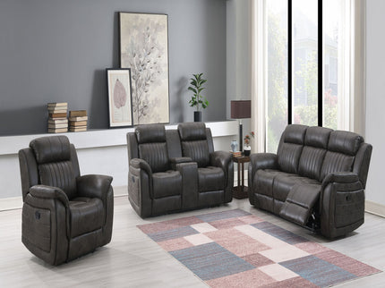 Steban - Glider Recliner - Gray