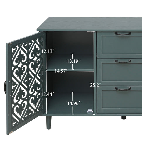 2 Door 3 Drawer Cabinet