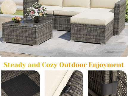 Modern Patio Set With Coffee Table