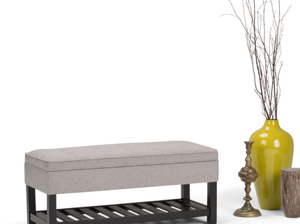 Cosmopolitan - Storage Ottoman Bench With Open Bottom