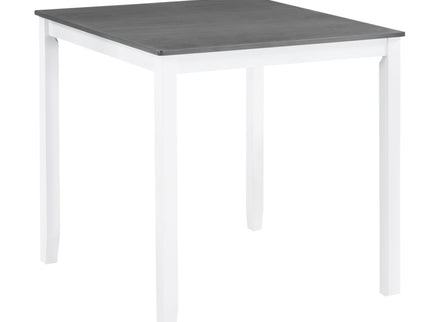 5 Piece Counter Height Dining Table Set With 4 Chairs