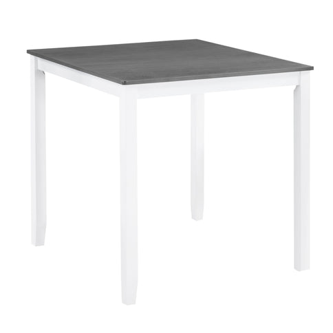 5 Piece Counter Height Dining Table Set With 4 Chairs