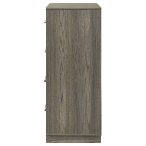 Edmondson - 4 Drawer Chest - Natural / Gray
