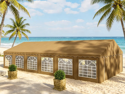 Outdoor Party Tent For Events - Brown