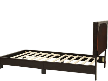 Upholstered Bed With Adjustable Headboard