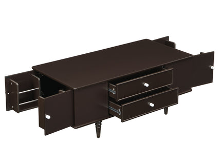 Modern Rectangle Coffee Table With Four Drawers