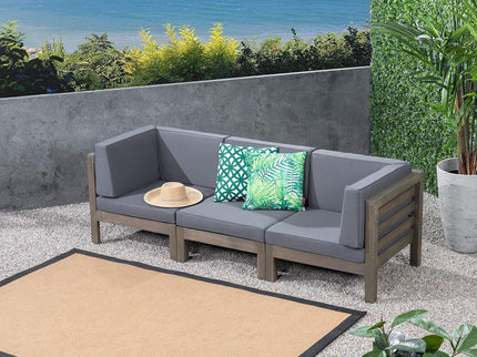 Oana - 3 Piece Sofa Set With Water Resistant Cushions