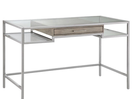 Adela - Writing Desk - Antique Silver
