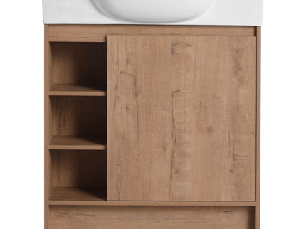 Sleek Design Freestanding Bathroom Vanity With Sink, Soft Close Door