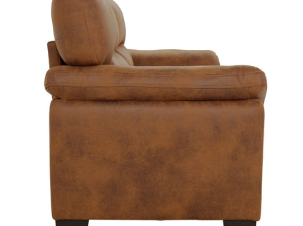 3 Seater Sofa With Padded Armrests And Triangular Leg