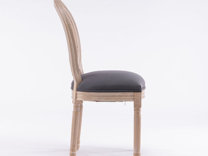 French Country Dining Chairs & Round Back (Set of 2)
