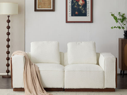 Chita - Modular Sectional Sofa 2 Seater With Larger Seats - Beige