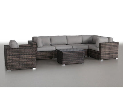 Stylish Entertainment Sectional Set, Outdoor Living