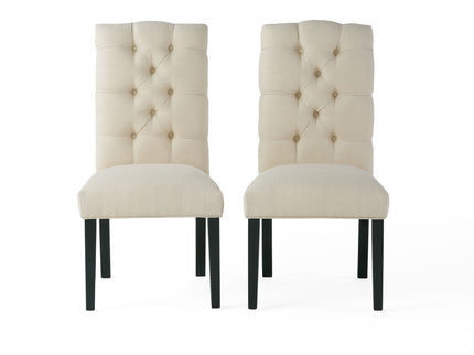 Harding - Tufted Dining Chair (Set of 2) - Natural