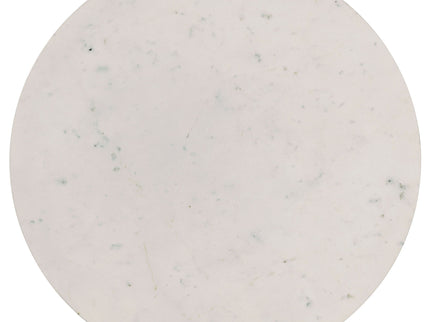 Leska - Round Coffee Table - White