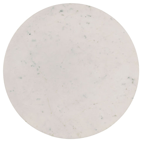 Leska - Round Coffee Table - White