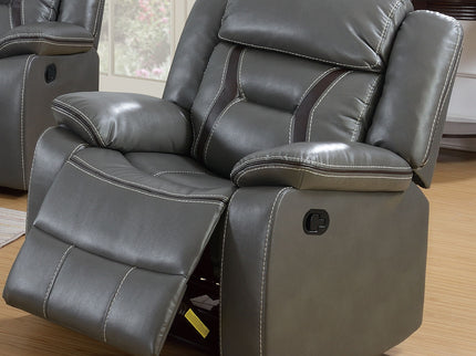 Modern Recliner With Pillow Arms And Headrest