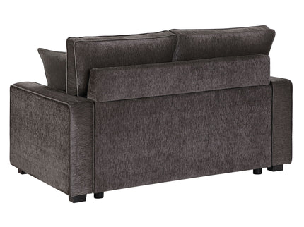 Rita - Loveseat, LED Base Lighting, Cushions And 2 Accent Pillows